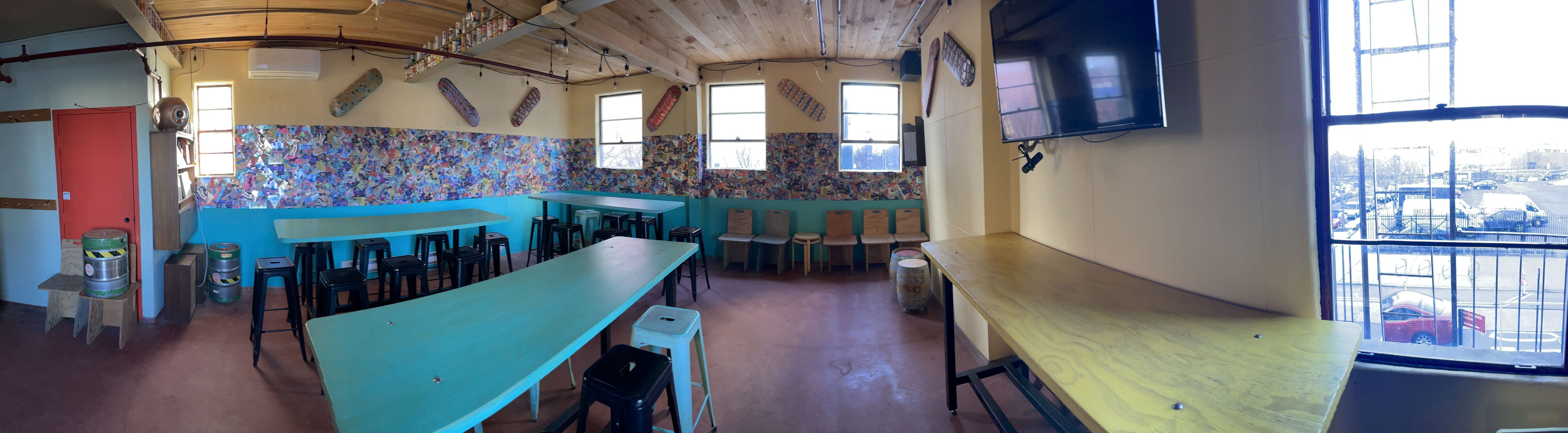 Rockaway Brewing loft party space